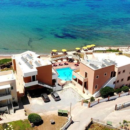 Alkionis Beach Hotel Apartments Sfáka المظهر الخارجي الصورة