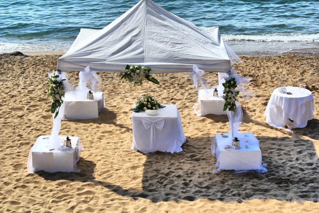 Alkionis Beach Hotel Apartments Sfáka المظهر الخارجي الصورة