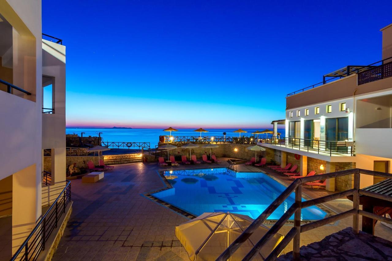 Alkionis Beach Hotel Apartments Sfáka المظهر الخارجي الصورة