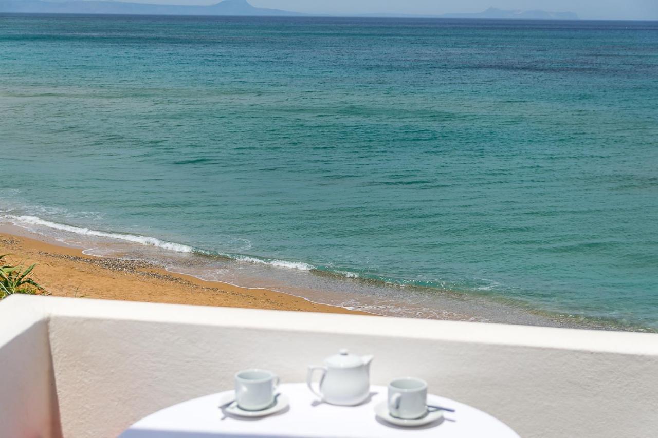 Alkionis Beach Hotel Apartments Sfáka المظهر الخارجي الصورة