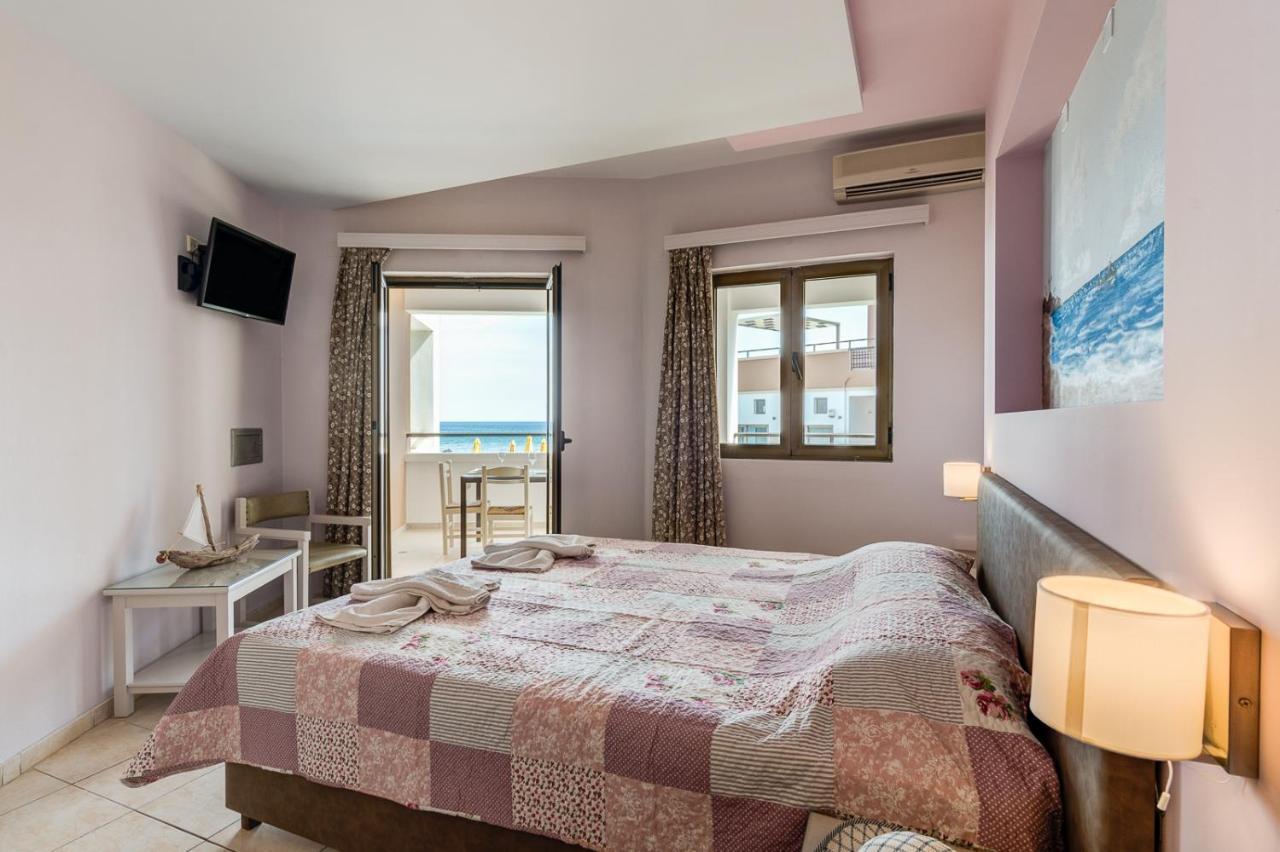 Alkionis Beach Hotel Apartments Sfáka المظهر الخارجي الصورة