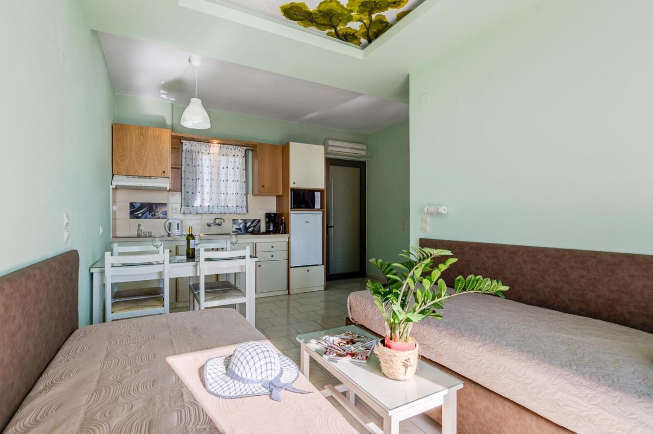 Alkionis Beach Hotel Apartments Sfáka المظهر الخارجي الصورة