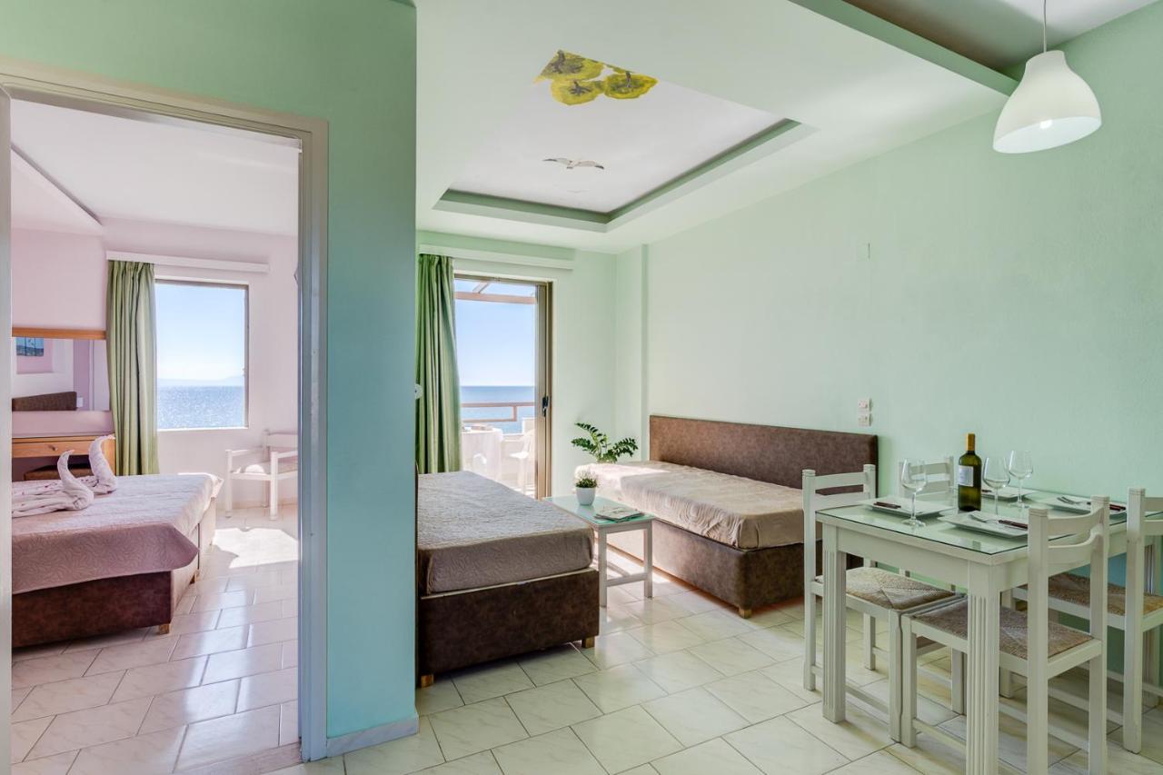 Alkionis Beach Hotel Apartments Sfáka المظهر الخارجي الصورة